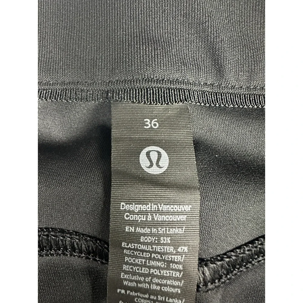 Lululemon Pants Mens 36 Black ABC 5 Pocket Commuter Warpstreme Stretch 36x30
